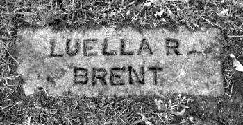 Gravestone of Luella Boyer Brent